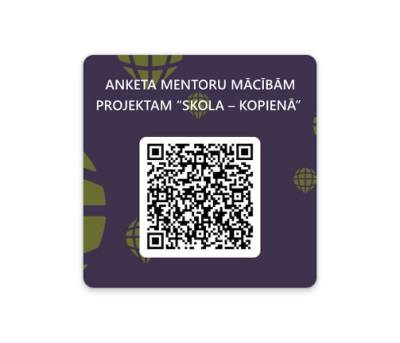 Attēls: Gulbenes novada pašvaldība aicina pieteikties mentoru apmācībām projekta “Skola – kopienā” ietvaros