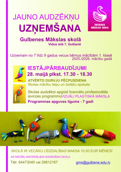Attēls: iestājpārbaudījumi mākslas skolā