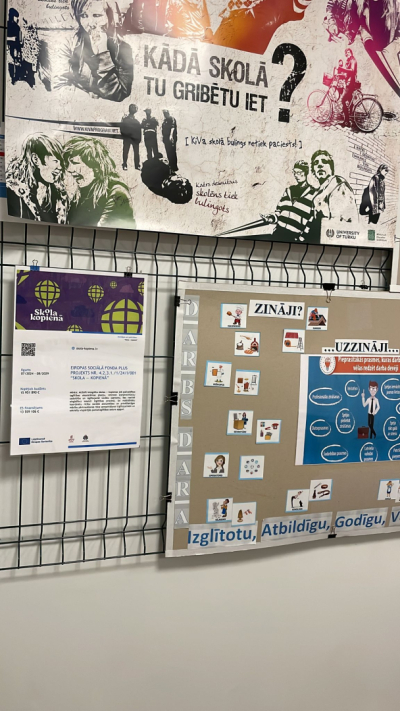 Attēls: Uzsākta ESF+ projekta “Skola – kopienā” īstenošana 2025./2026. mācību gadā