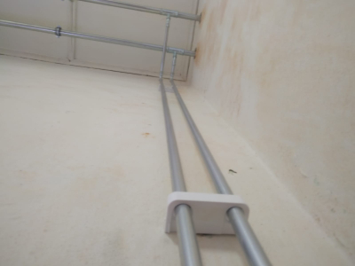 Attēls: Notiek būvdarbi Druvienas pamatskolas ēkā