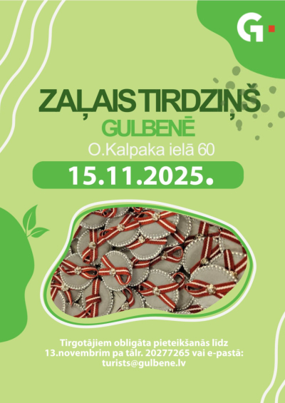 Afiša: Zaļais tirdziņš