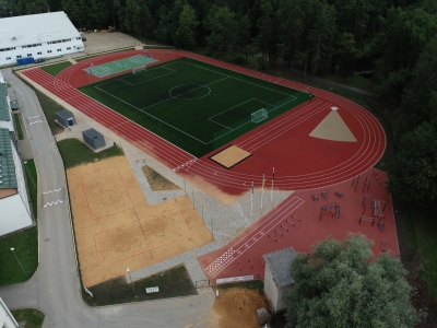 Attēls: Gulbenes sporta centra stadions