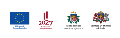 Logo: projekts “Skola – kopienā” 