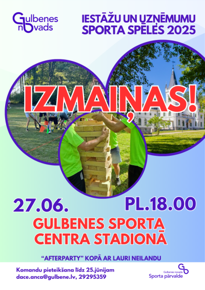 Iestāžu un uzņēmumu sporta spēles