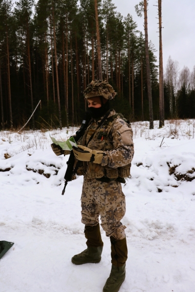 Attēls: Militārās mācības Gulbenes novadā