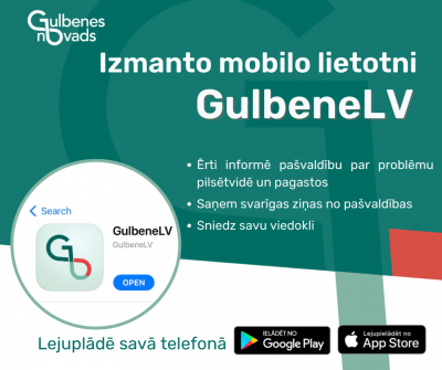 Mobilā lietotne GulbeneLV