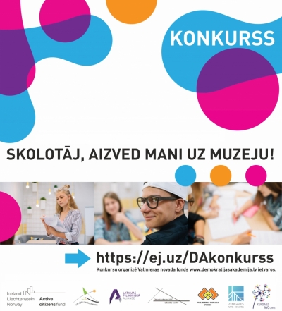 Izsludināts Konkurss "Skolotāj, aizved mani uz muzeju!" Vidzemē