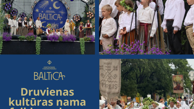 Attēls: novada kolektīvi piedalījās starptautiskajā folkloras festivālā "Baltica 2025”