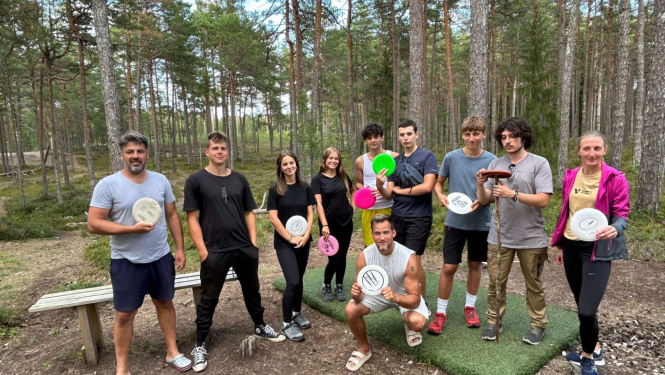 Attēls: Projektā pilnveido zināšanas tautas sporta aktivitāšu organizēšanā