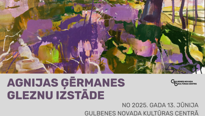 attēls: Agnija Ģērmane – mūsdienu latviešu ekspresīvās glezniecības balss