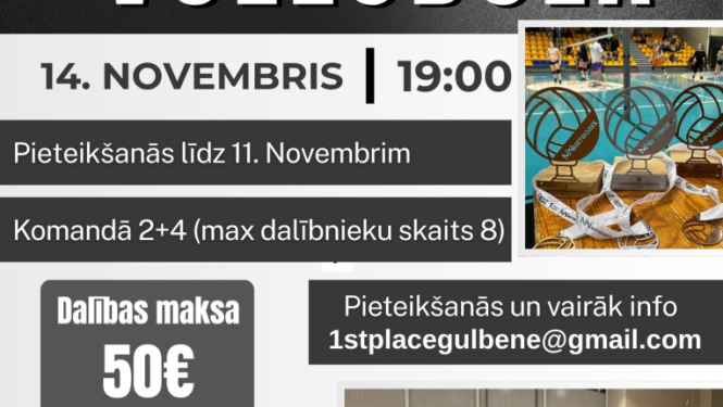 Nakts turnīrs volejbolā