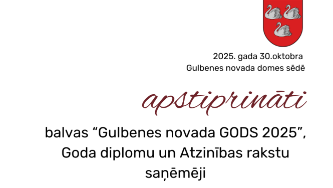 Apstiprinā vizuālis