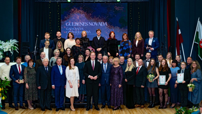 Attēls: gada balva uzņēmējdarbībā 2025