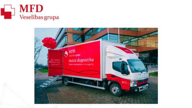 Attēls: Mobilā diagnostika Gulbenē 22.10.