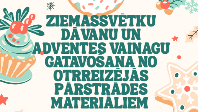 Attēls: meistarklases Ziemassvētkiem