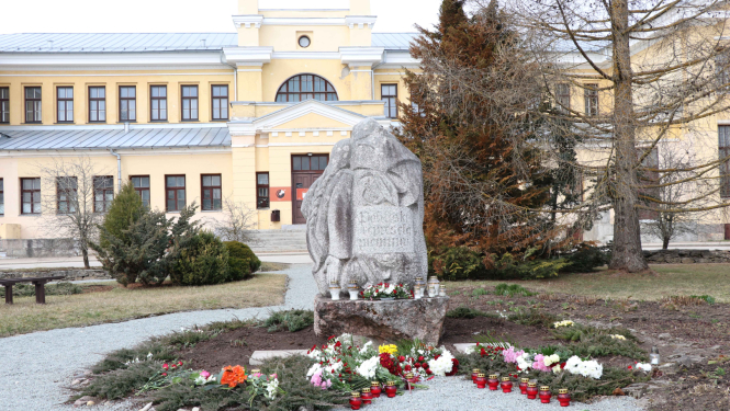genocīda upuru piemiņas pasākums