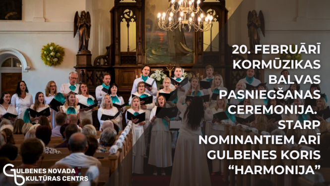 Attēls: Lepojamies ar Gulbenes novada kultūras centra jaukto kori “Harmonija”