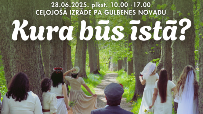 Attēls: Gulbenes novada amatierteātri aicina doties kopīgā aizraujošā piedzīvojumā jeb ceļojošajā izrādē “Kura būs īstā?”. 