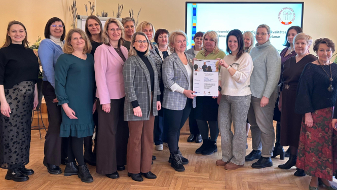 Attēls: 26. februārī Gulbenē notika pedagogu profesionālās pilnveides kursi “Atgriezeniskās saites sniegšana darba kvalitātes pilnveidei pēc mācību procesa vērošanas pirmsskolā”