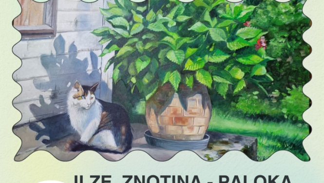 Afiša: Izstāde "Laiks sev"