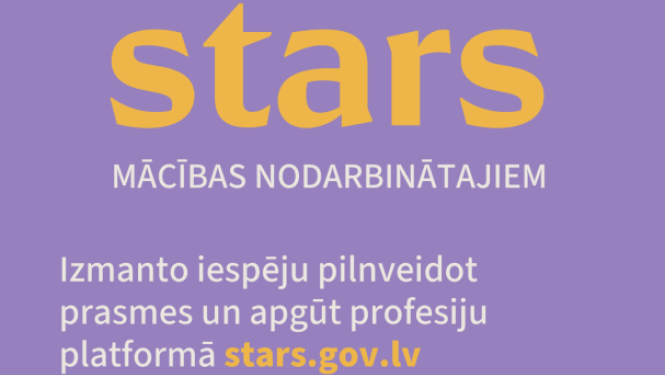 Attēls: Iespēja apgūt un pilnveidot prasmes ar ES līdzfinansējumu