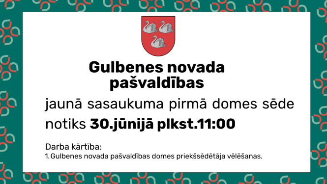 Attēls: Jaunā sasaukuma domes sēde