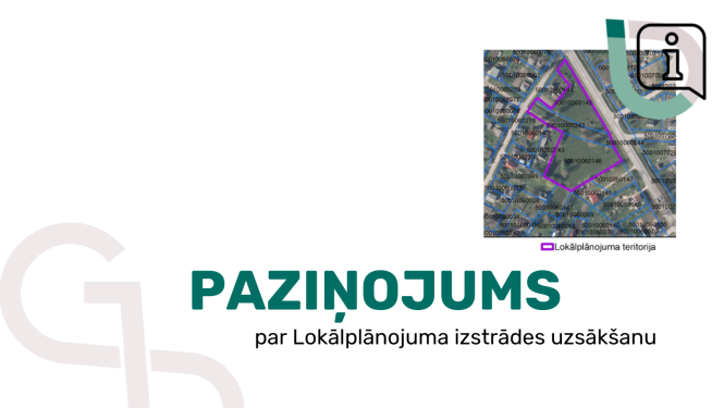 Par lokālplānojuma izstrādes uzsākšanu