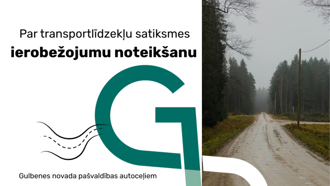 Attēls: Par satiksmes ierobežojumiem uz pagastu autoceļiem 2026