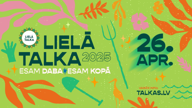 Attēls: Lielā Talka Latvijā 2025