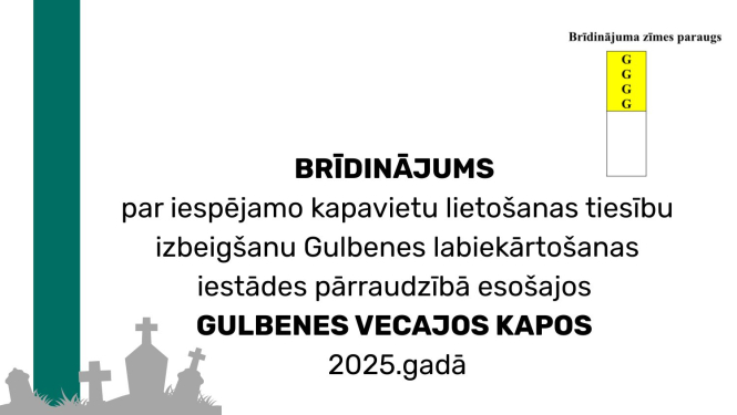 Attēls: par kapavietu aktēšanu Vecajos kapos