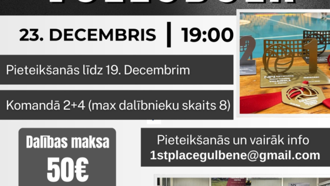 Nakts turnīrs volejbolā