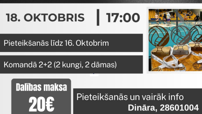 Nakts turnīrs volejbolā