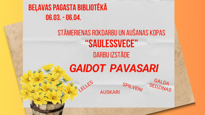izstāde "saulessvece"