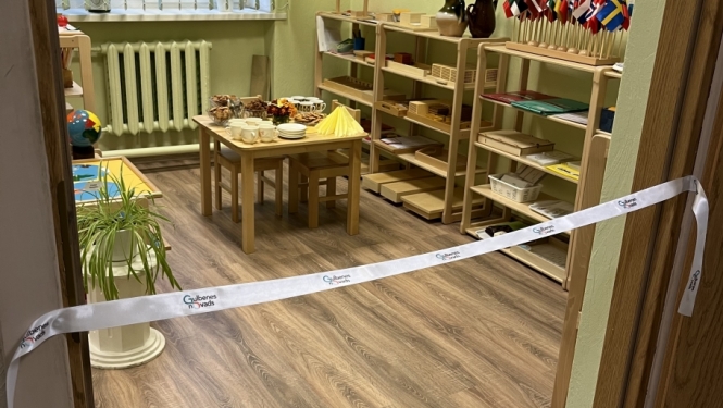 Attēls: Montesori centra atklāšana Gulbenē