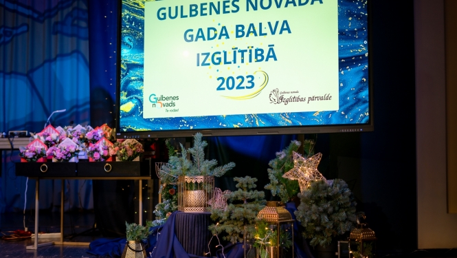 Attēls: Gulbenes novada gada balva izglītībā