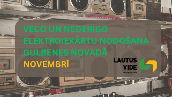 Attēls: no 1.novembra var nodot nederīgās elektropreces 