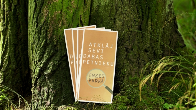 Jauns dabas izpētes maršruts Emzes parkā