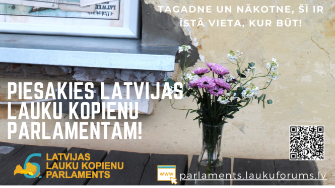 Vizuālis Latvijas Lauku kopienas parlaments Ērgļos