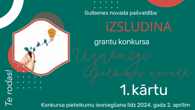 Attēls: Grantu konkursa 1.kārta