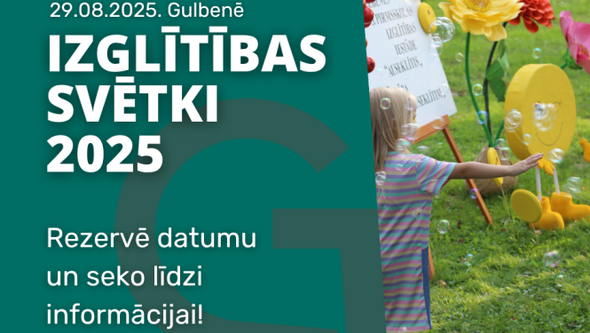 Attēls:  Gulbenes novada Izglītības svētki