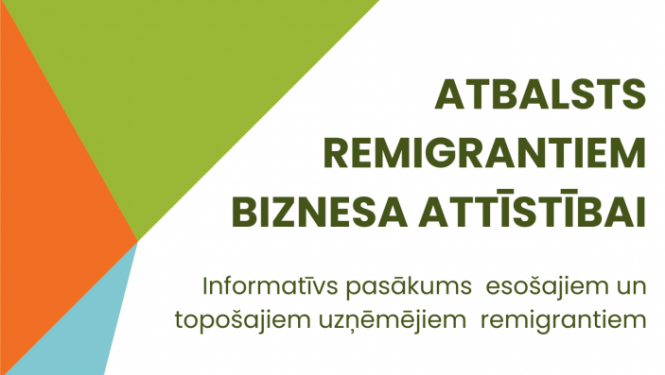 Remigrantus uzņēmējus un topošos uzņēmējus aicina uz informatīvu pasākumu Valmierā