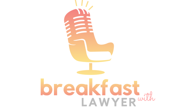 Biedrības Brokastis ar juristu logotips