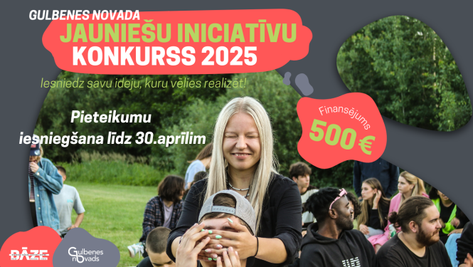 Attēls: Gulbenes novada jauniešu iniciatīvu konkurss 2025