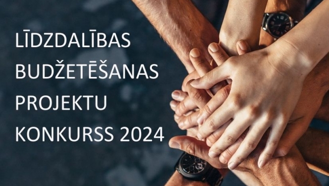 Attēls: Līdzdalības budžetēšanas projektu konkurss 2024