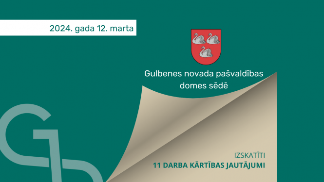 Attēls: 12. martā domes sēdē nolemtais 