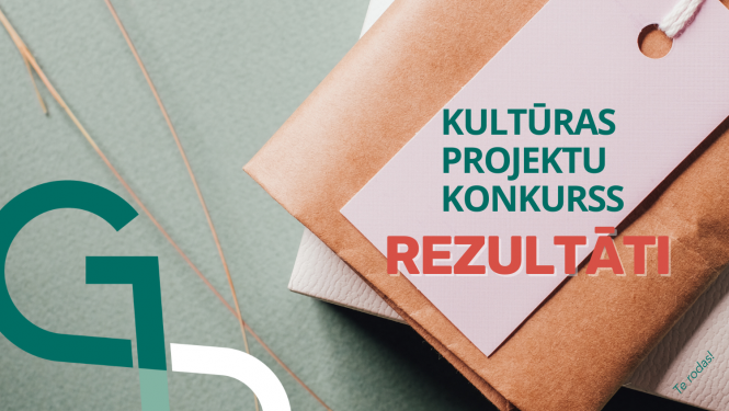 Attēls: kultūras projektu konkursa rezultāti