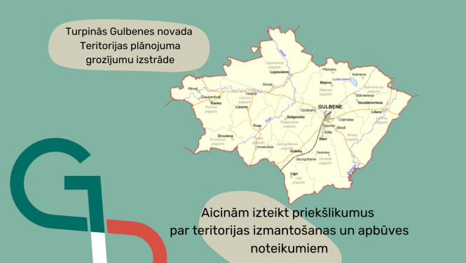 Vizuālis: par Gulbenes novada Teritorijas plānojuma grozījumu izteikšanu