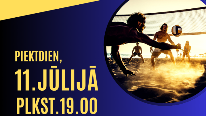 Nakts turnīrs volejbolā