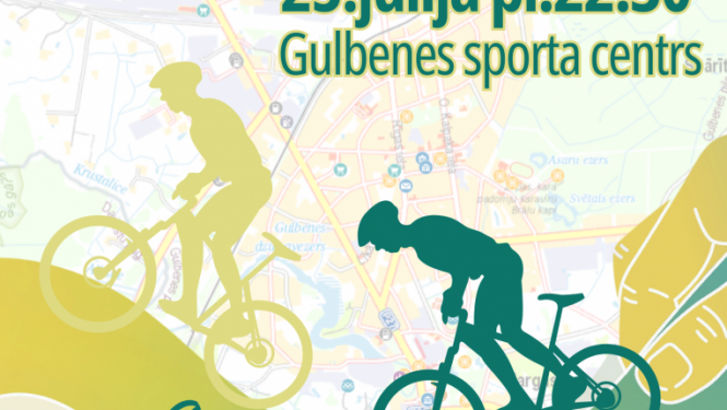 nakts velo orientēšanās