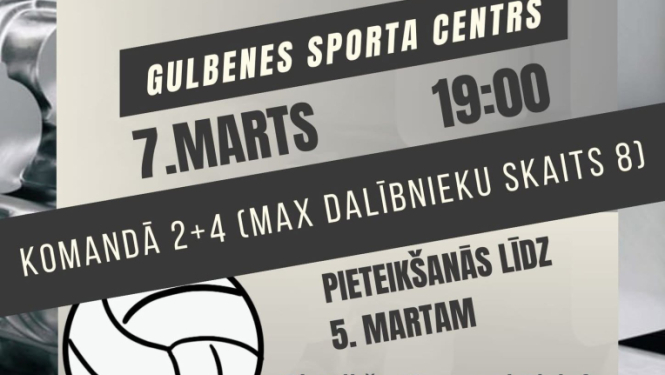 Nakts turnīrs volejbolā